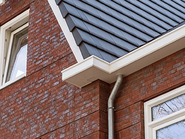 Polytech goot met dubbele hoeklas